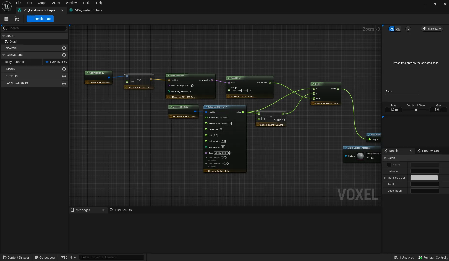 Generation Performance | Voxel Plugin