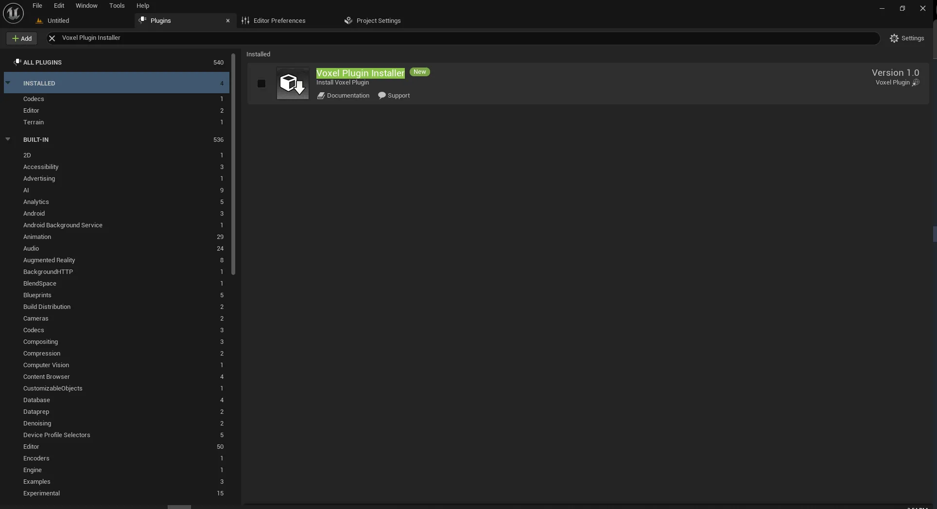 Installing Voxel Plugin | Voxel Plugin